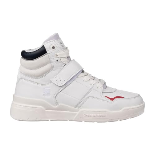 G-star Raw Damen Attacc MID LEA W Sneaker, White, 41 EU G-star Raw Damen Attacc MID LEA W Sneaker, White, 41 EU von G-STAR