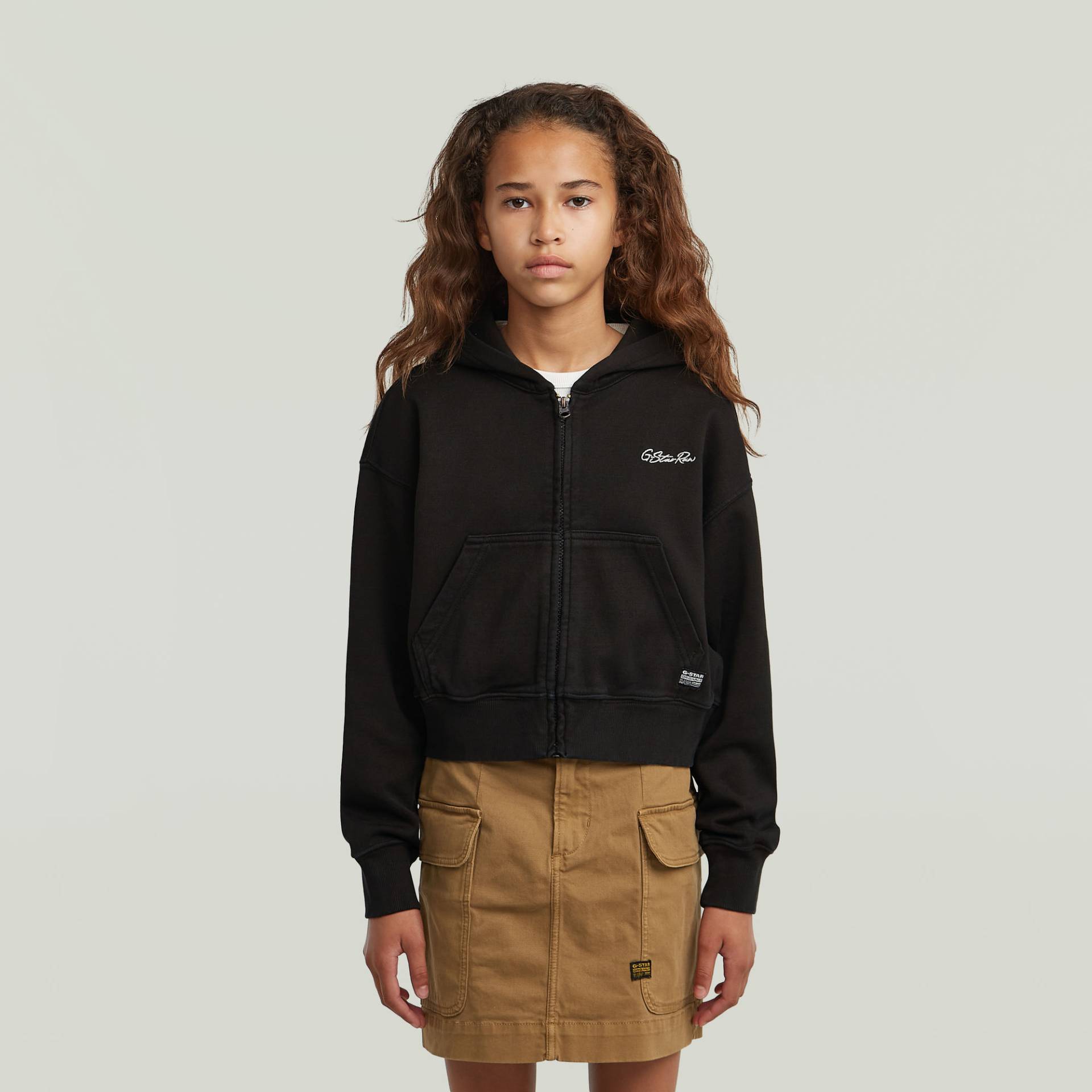 Girls AR Hooded Sweatshirt Cropped von G-STAR