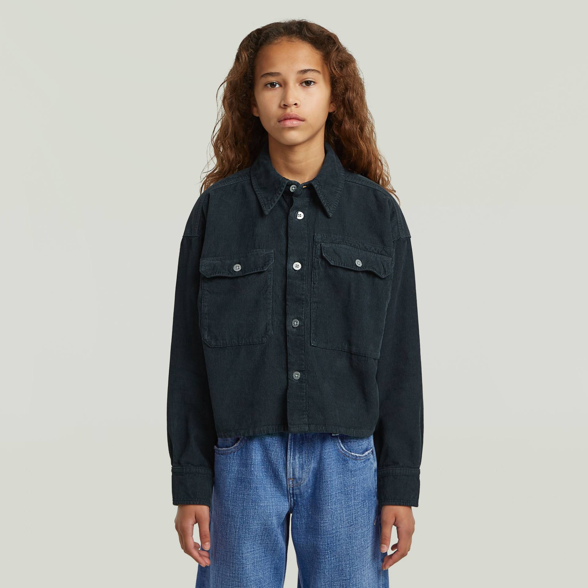 Girls Cropped Pocket Shirt von G-STAR