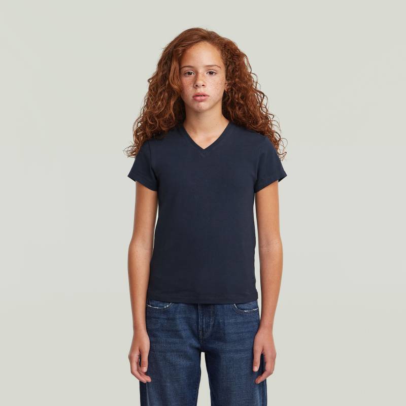 Girls Eyben Slim V-Neck 2.0 von G-STAR