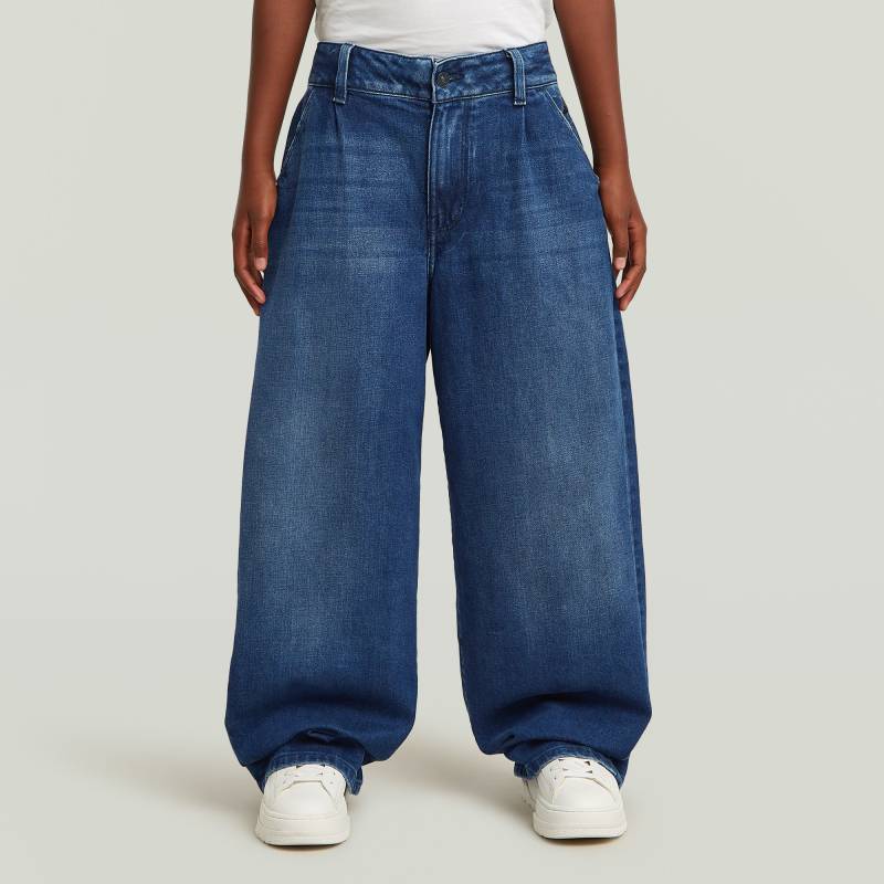 Girls Pleated Barrel Chino Loose Jeans von G-STAR