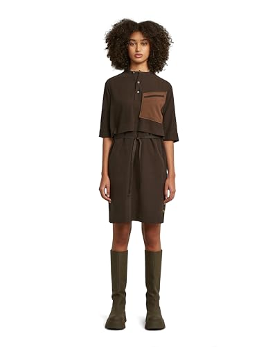 Half Placket Shirt Dress ls wmn von G-Star Raw