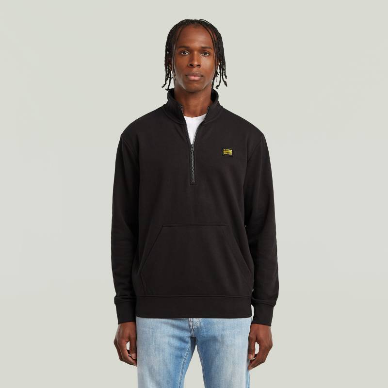 Half Zip Sweatshirt Label Badge von G-STAR