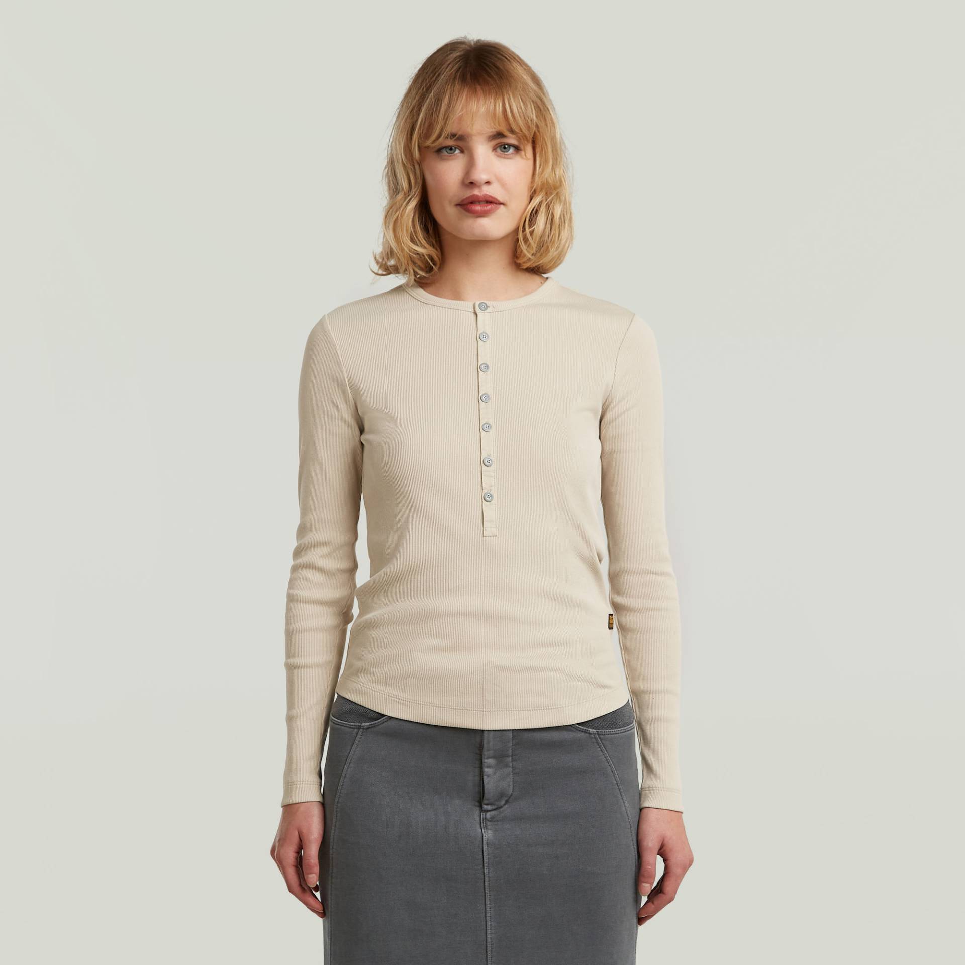 Henley Slim T-Shirt von G-STAR