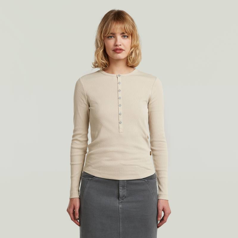 Henley Slim T-Shirt von G-STAR