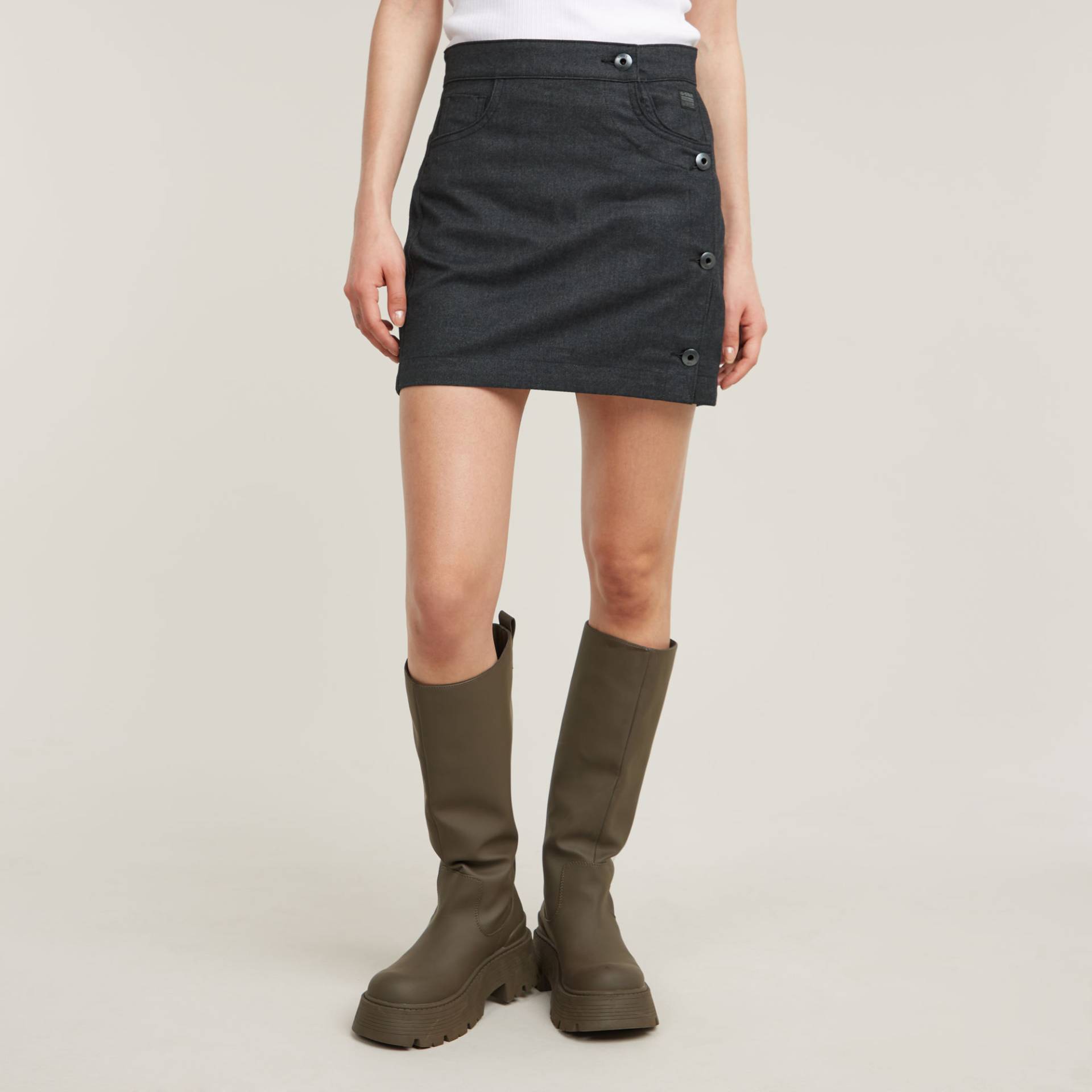 Holiday Button Through Skirt von G-STAR