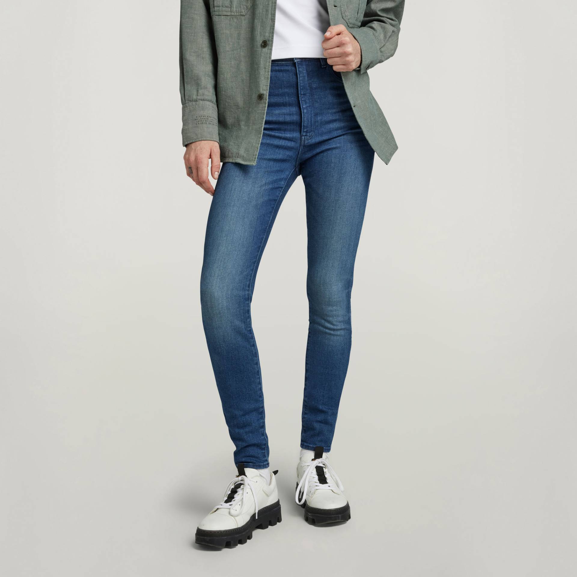 Kafey Ultra High Skinny Jeans von G-STAR