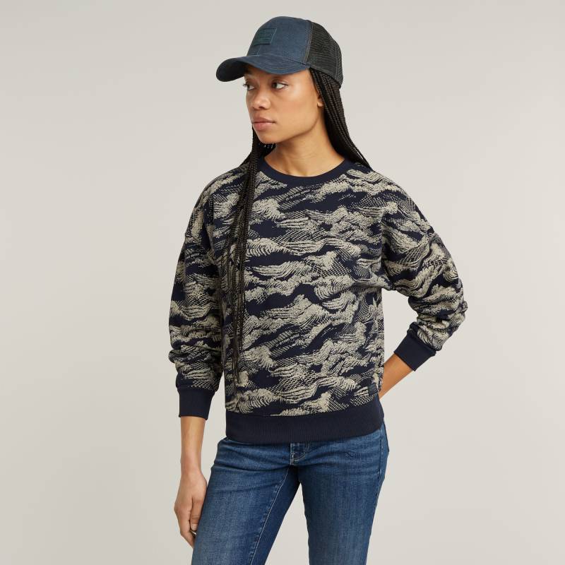 Lace AOP Loose Sweatshirt von G-STAR