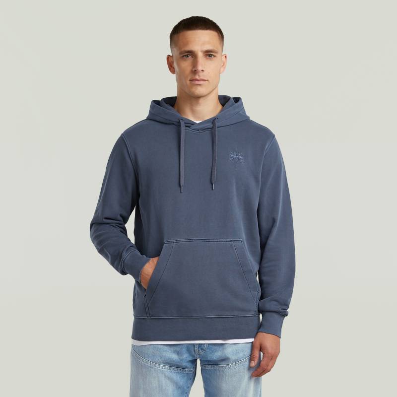 Logo Overdyed Hooded Sweatshirt von G-STAR