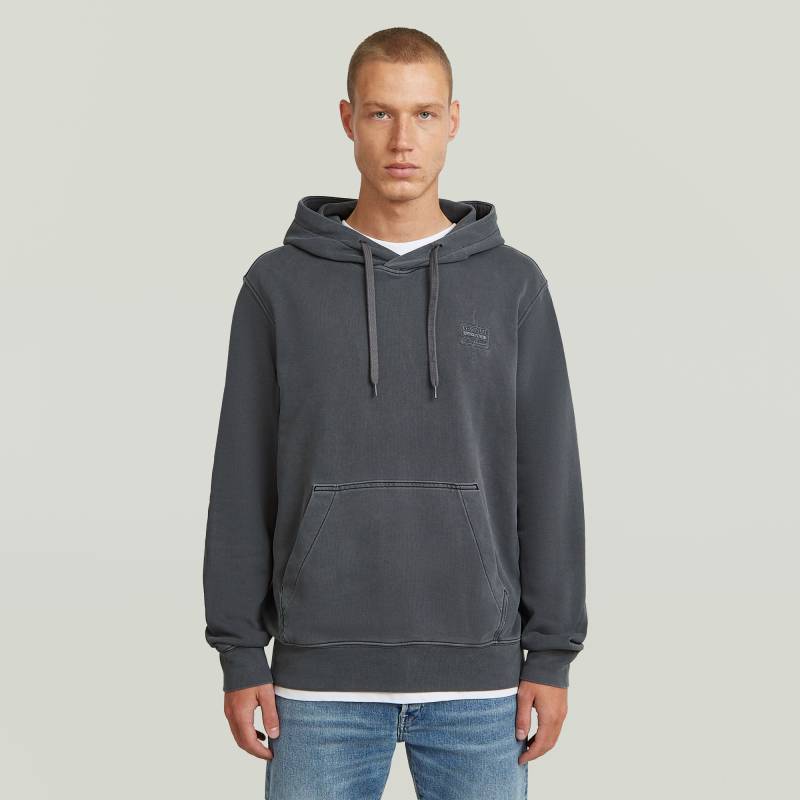 Logo Overdyed Hooded Sweatshirt von G-STAR
