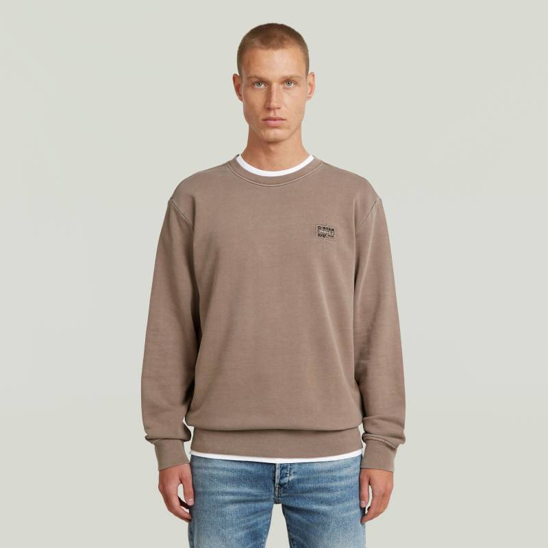 Logo Overdyed Sweater von G-STAR