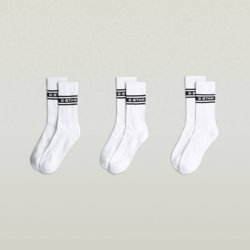 Logo Socks 3er-Pack von G-STAR