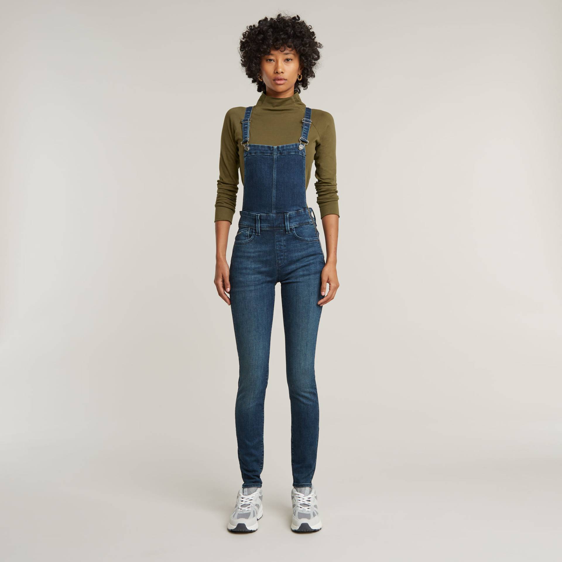 Lynn High Waist Skinny Overall von G-STAR