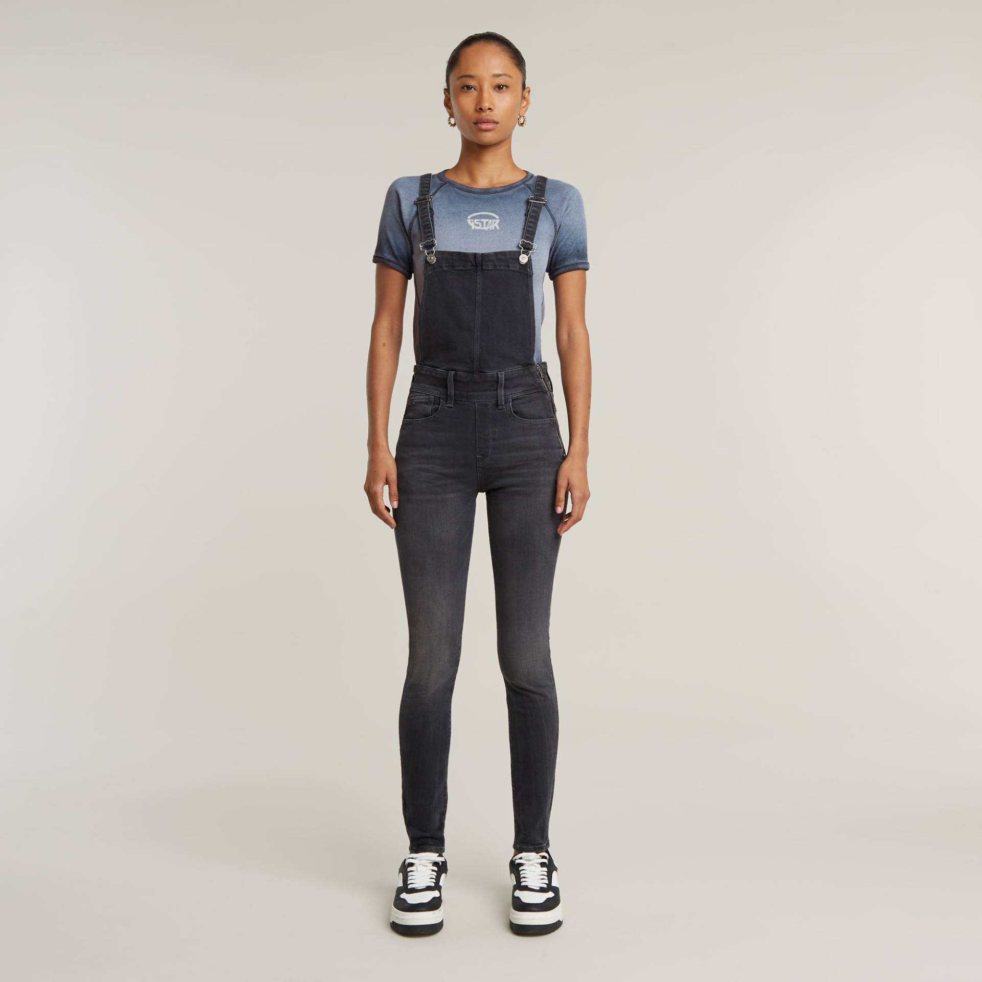 Lynn High Waist Skinny Overall von G-STAR