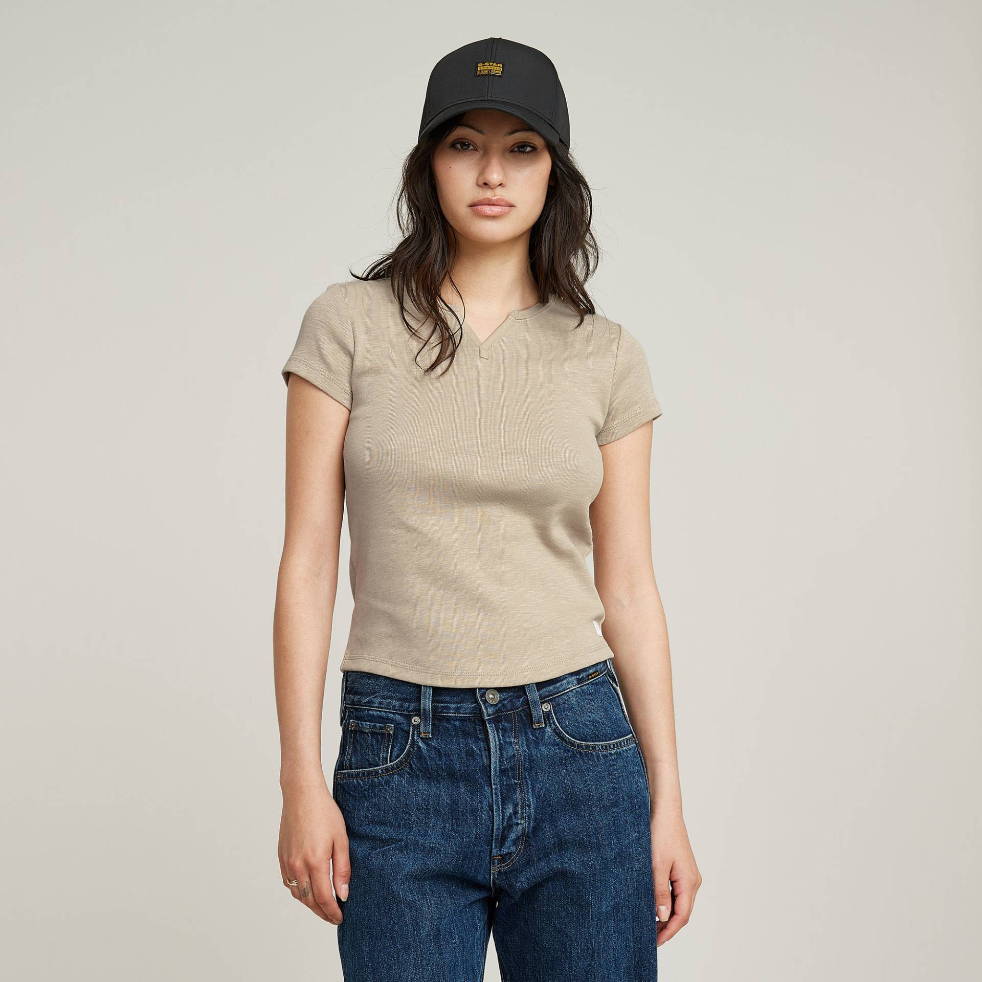 Micro Placket Slim Top von G-STAR