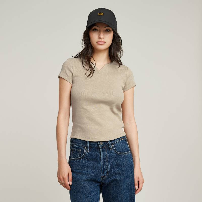 Micro Placket Slim Top von G-STAR