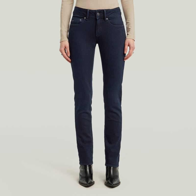Midge Slim Straight Jeans von G-STAR