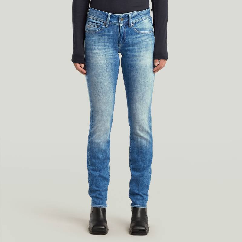 Midge Slim Straight Jeans von G-STAR