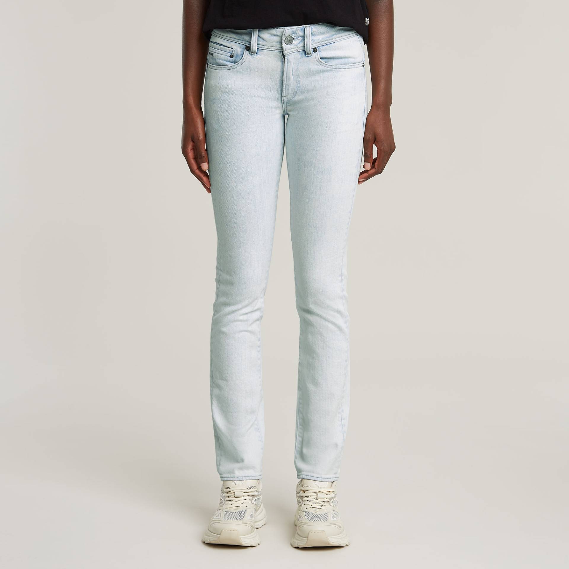 Midge Slim Straight Jeans von G-STAR
