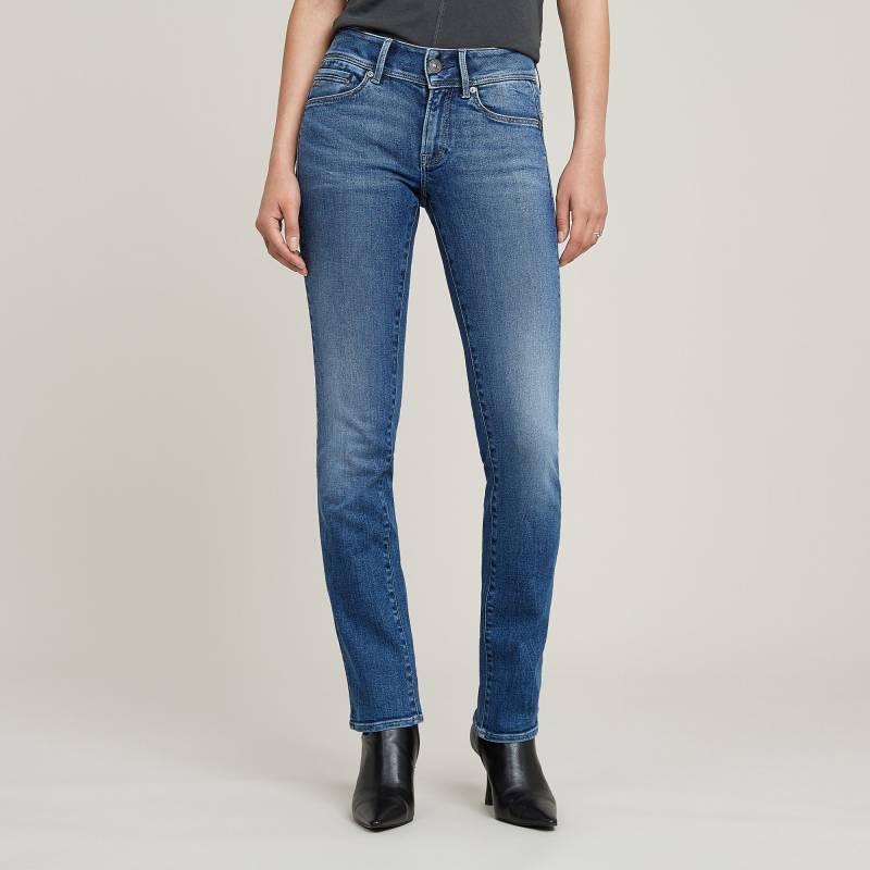 Midge Slim Straight Jeans von G-STAR