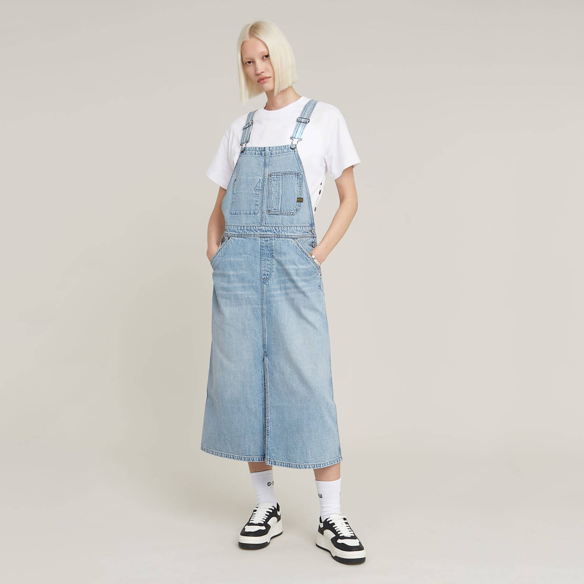 Midi Dungaree Kleid von G-STAR