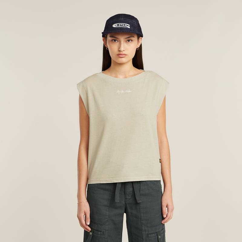 Mini G-Script Logo Overdyed Top von G-STAR