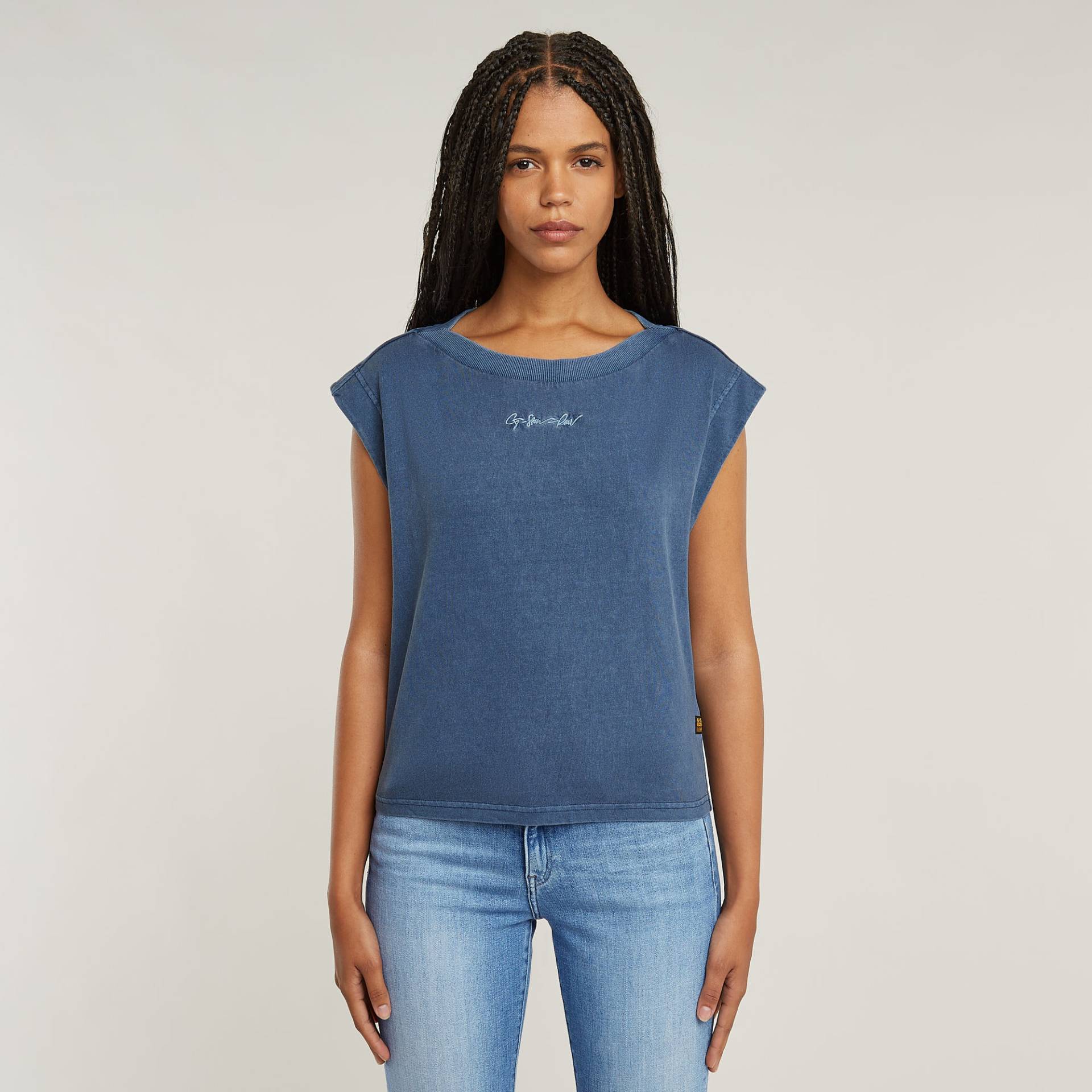 Mini G-Script Logo Overdyed Top von G-STAR