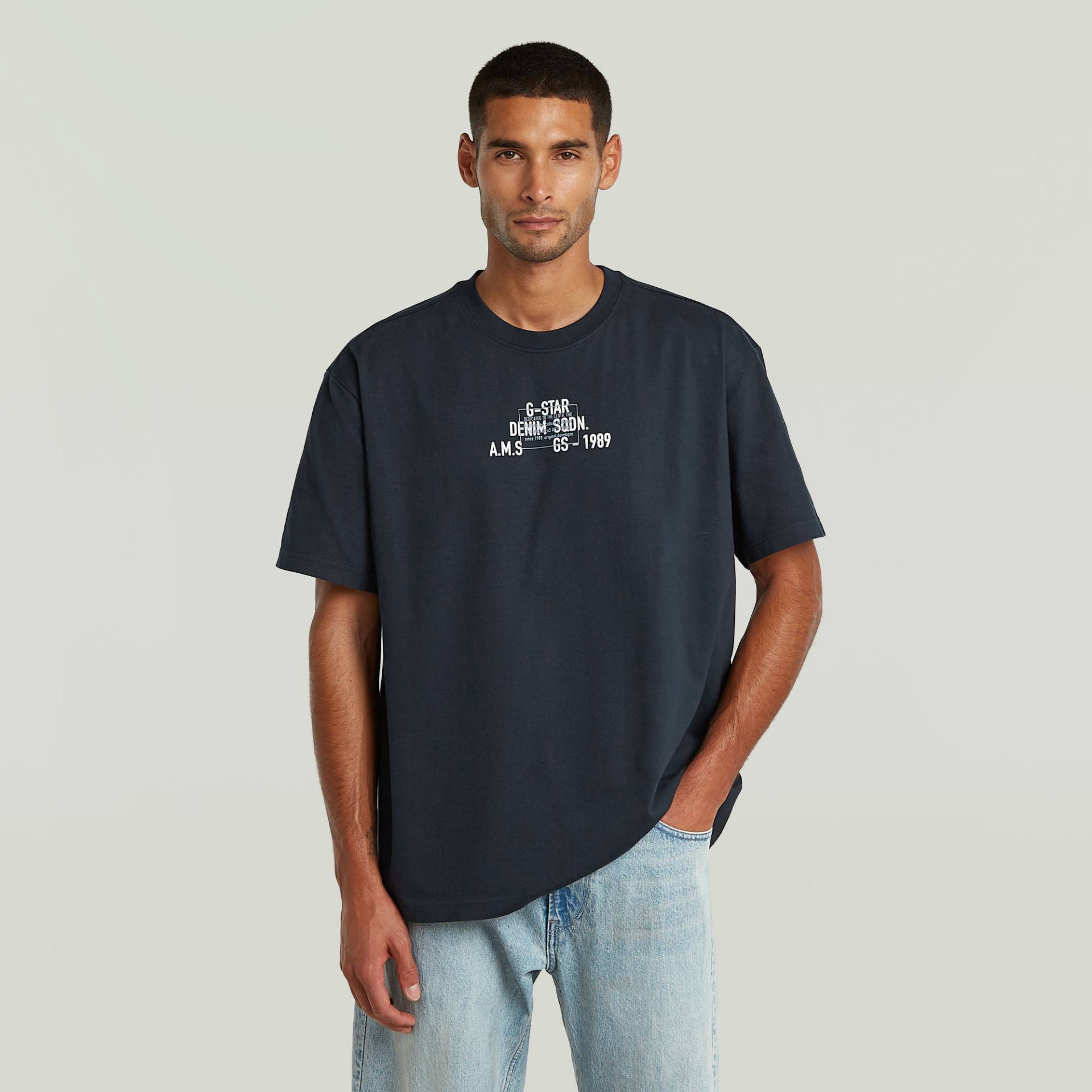 Multi Technique Relaxed T-Shirt von G-STAR