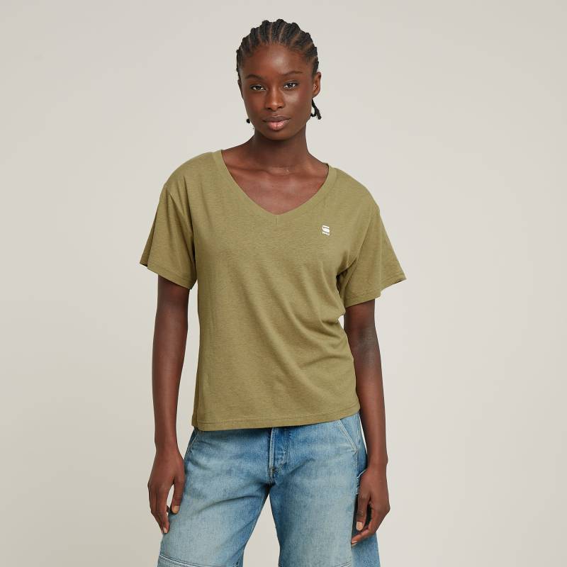 Open V-Neck Relaxed Top von G-STAR