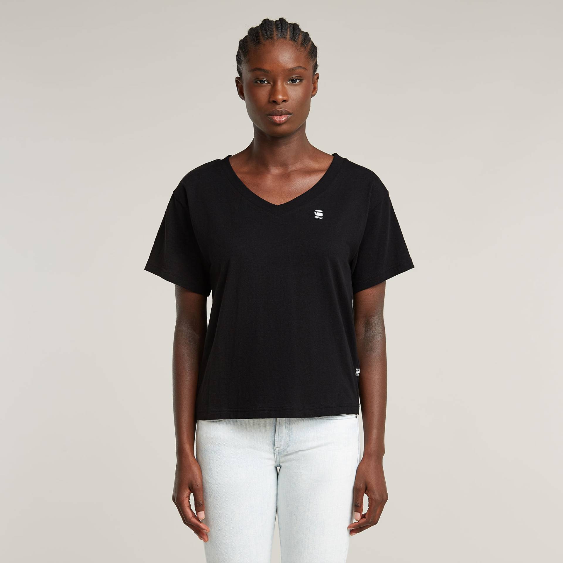 Open V-Neck Relaxed Top von G-STAR