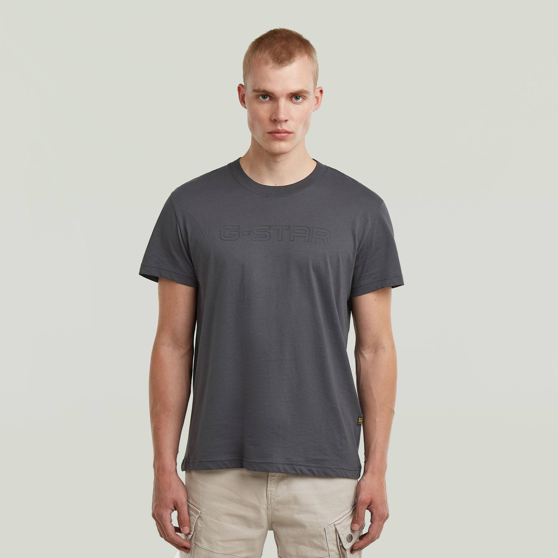 Outline Corporate Script Logo T-Shirt von G-STAR