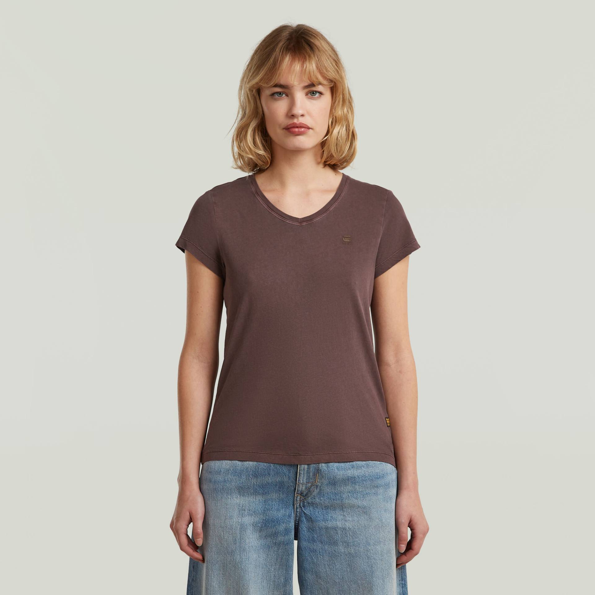 Overdyed Eyben Slim V T-Shirt 2.0 von G-STAR
