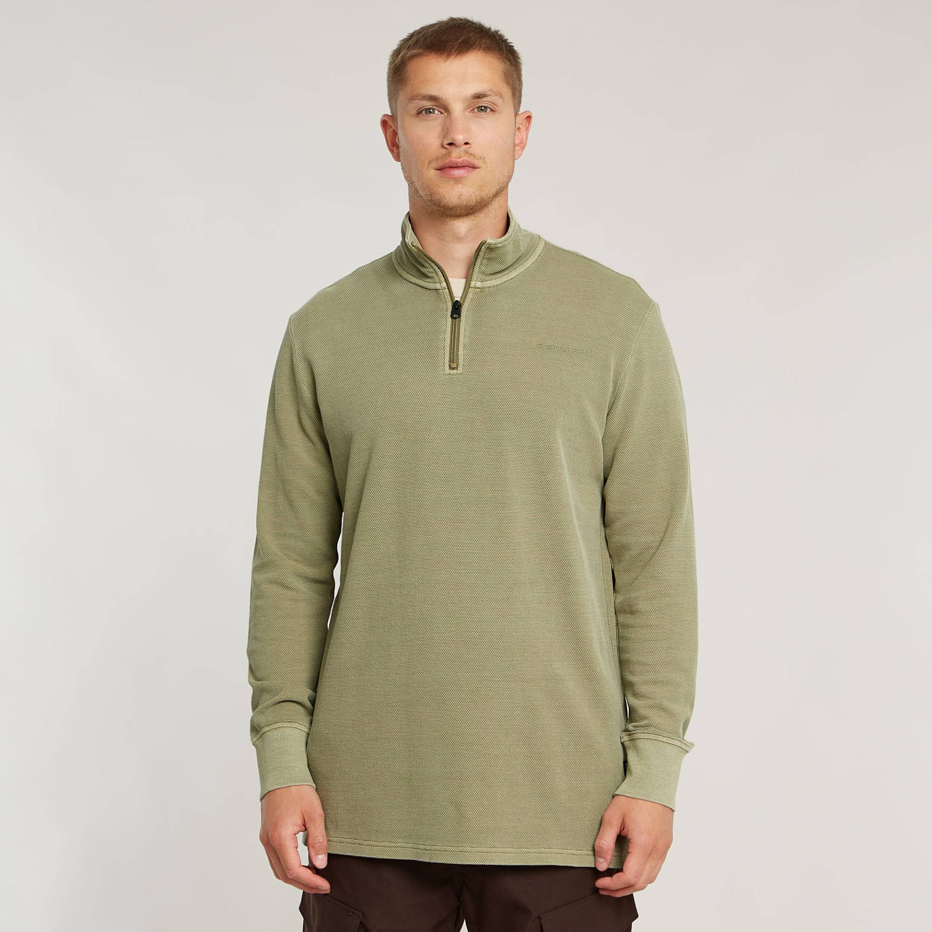Overdyed Half Zip Tweeter von G-STAR