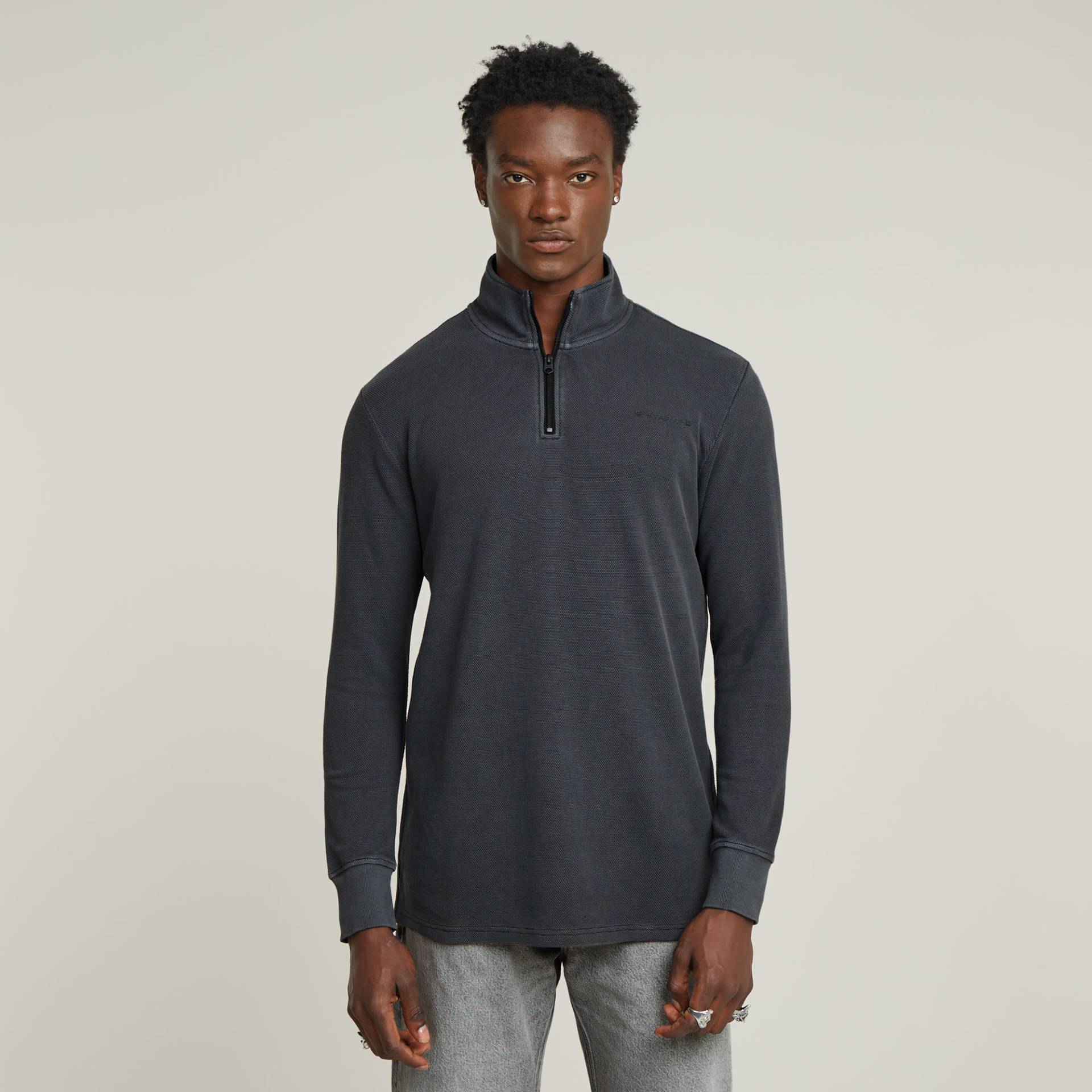Overdyed Half Zip Tweeter von G-STAR
