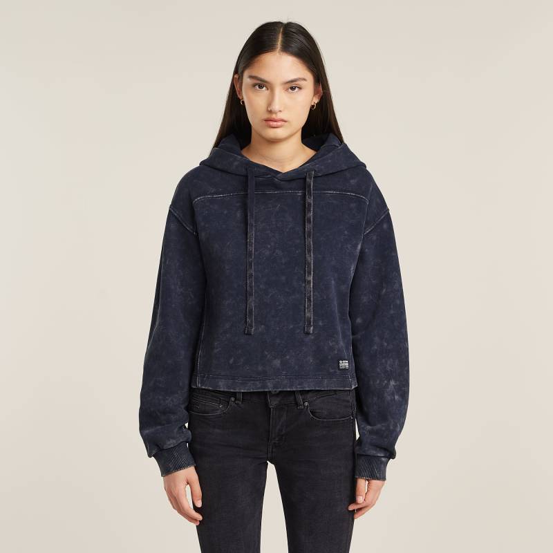Overdyed Loose Hooded Sweatshirt von G-STAR