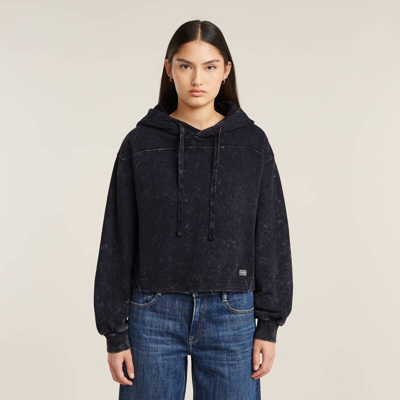 Overdyed Loose Hooded Sweatshirt von G-STAR