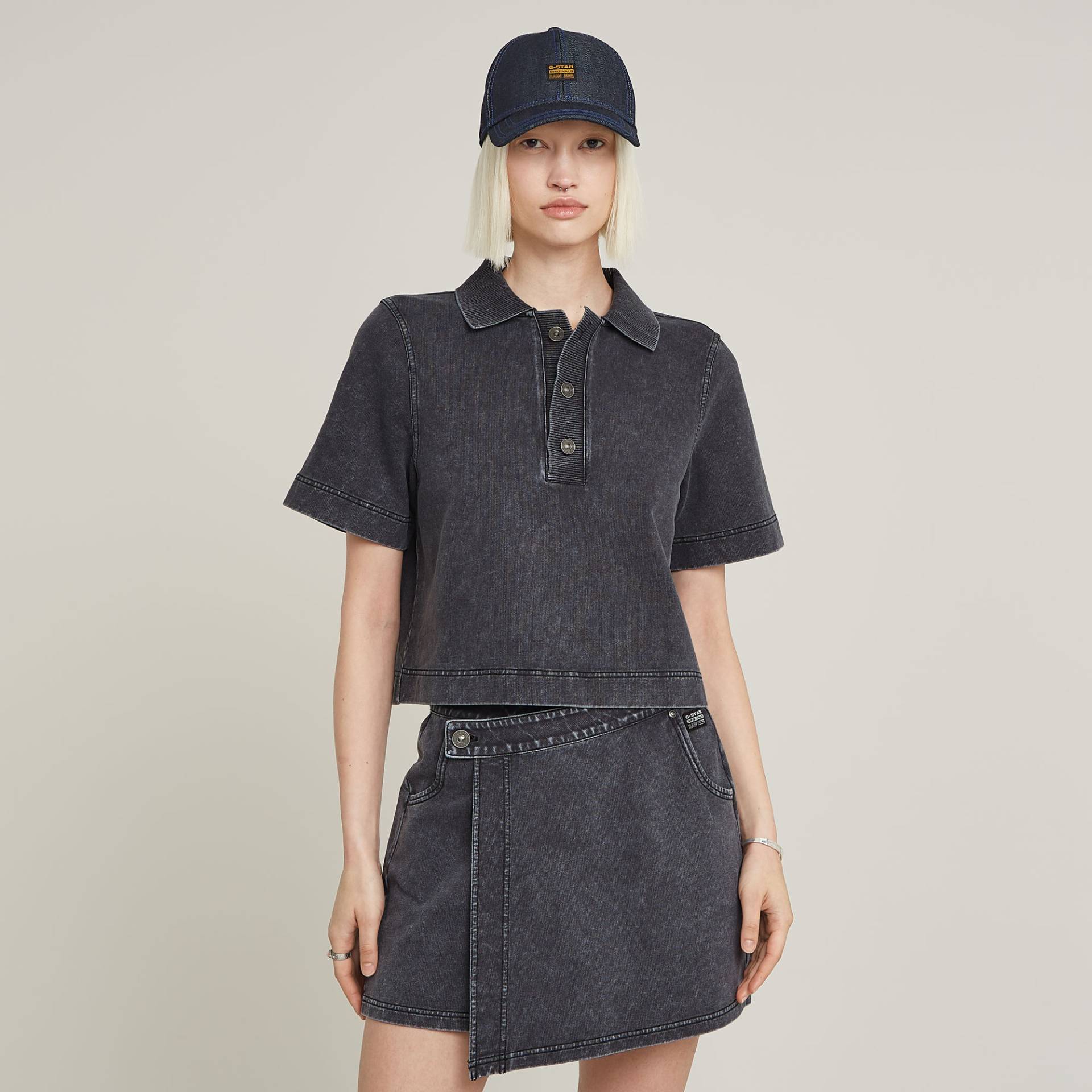 Overdyed Polo Sweater Overdyed Polo Sweater von G-STAR