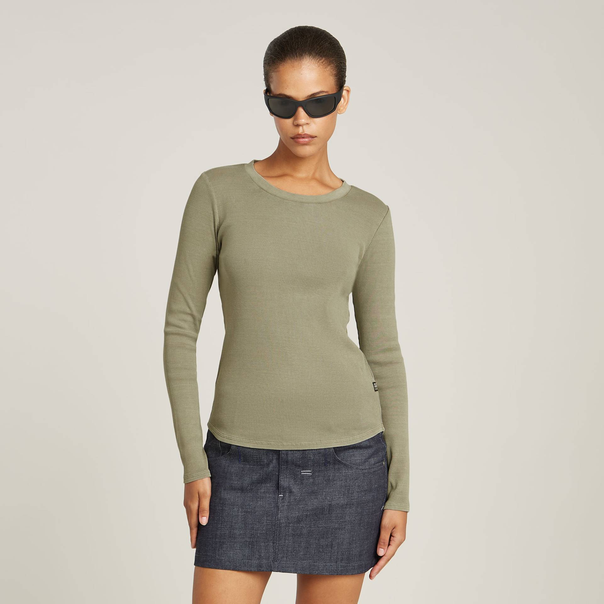 Overdyed Slim Top von G-STAR