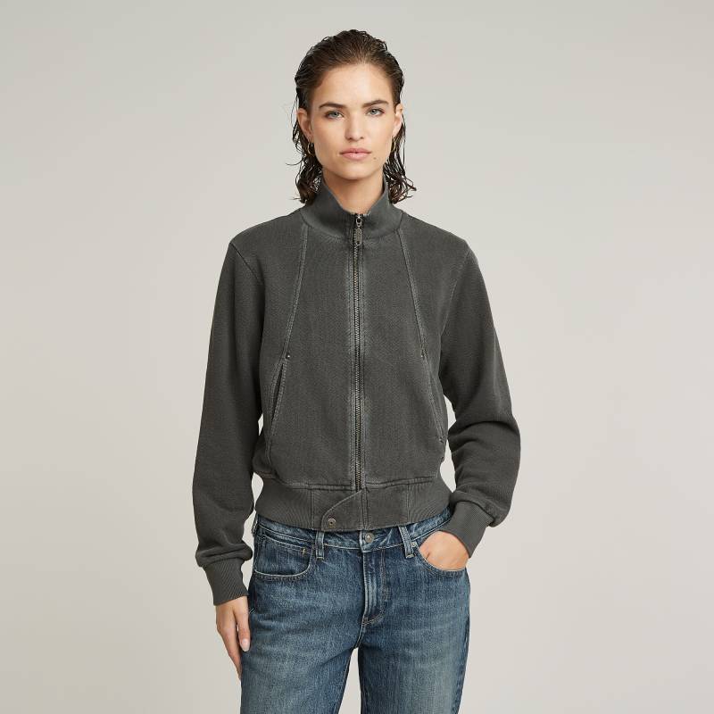 Overdyed Slim Track Sweater Jacke von G-STAR