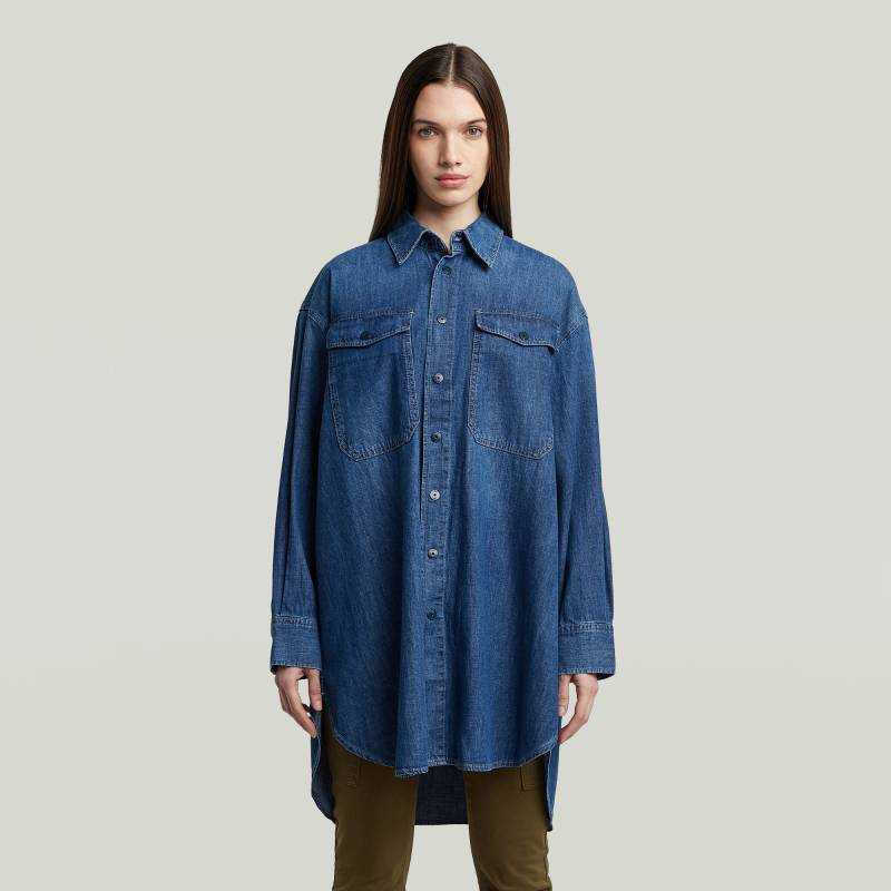Oversized Denim Shirt Evergreen Oversized Denim Shirt Evergreen von G-STAR