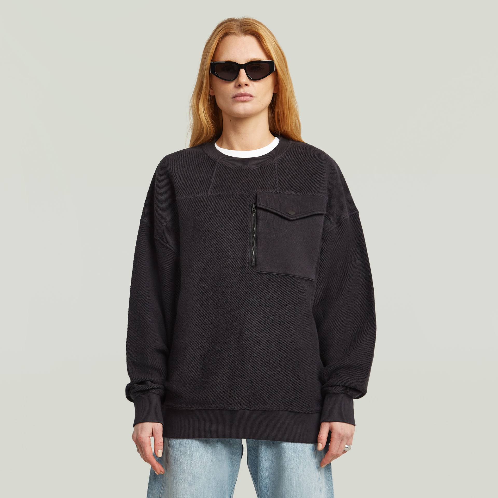 Oversized Pocket Mix Sweatshirt von G-STAR