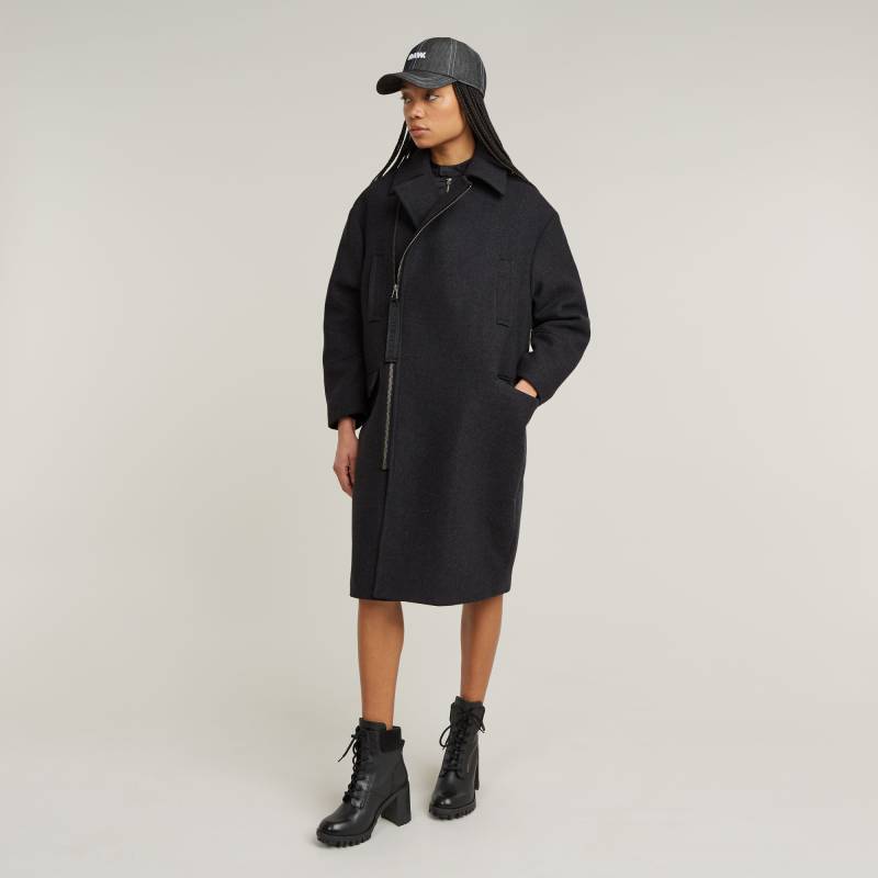 Oversized Zip Cocoon Mantel von G-STAR
