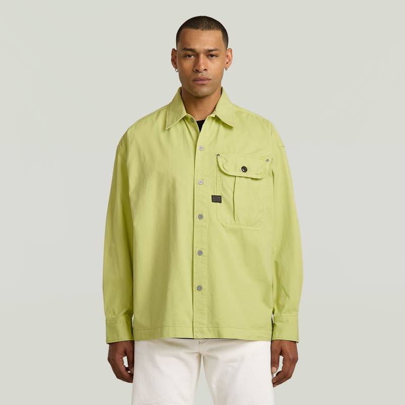 Pleated Boxy Shirt Long Sleeve von G-STAR