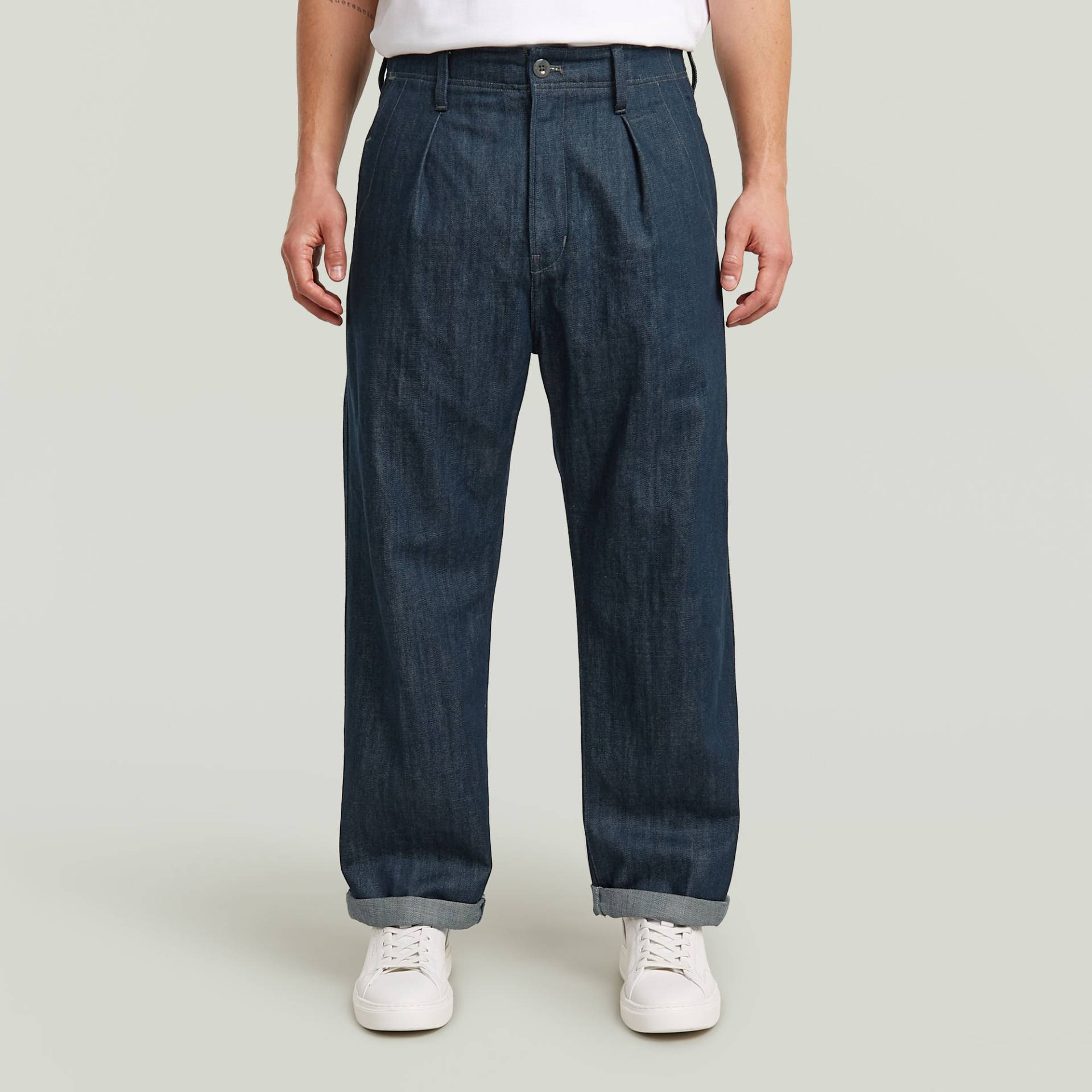 Pleated Chino Relaxed Jeans von G-STAR