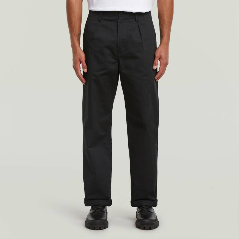 Pleated Chino Relaxed Straight von G-STAR