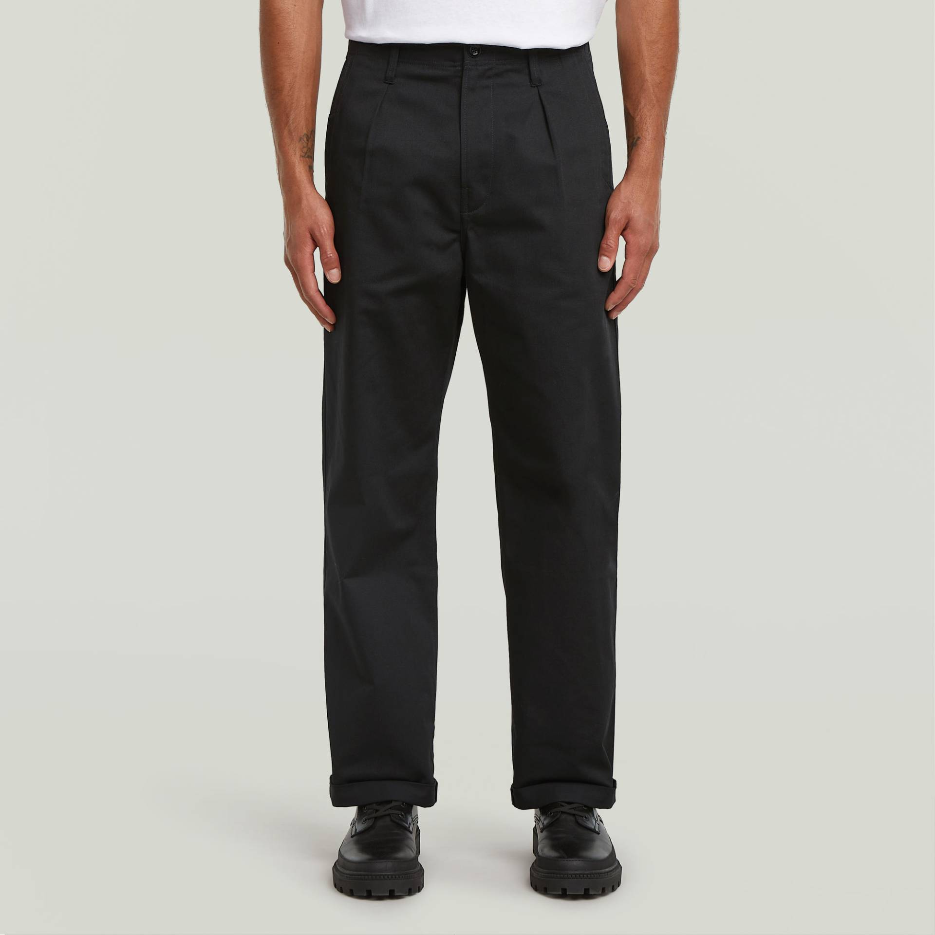 Pleated Chino Relaxed Straight von G-STAR