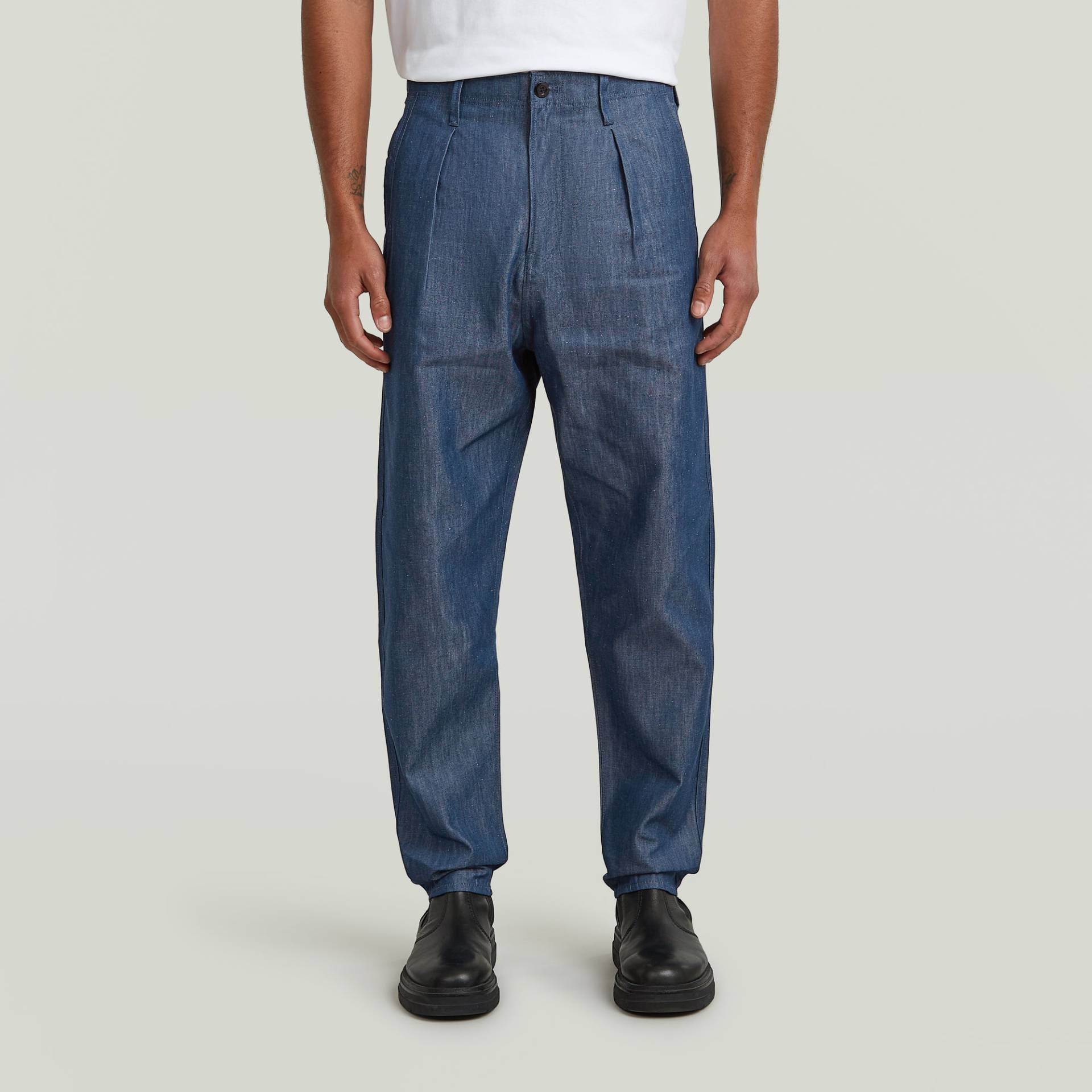 Pleated Chino Relaxed Tapered Jeans von G-STAR