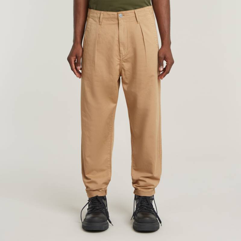 Pleated Chino Relaxed Tapered von G-STAR