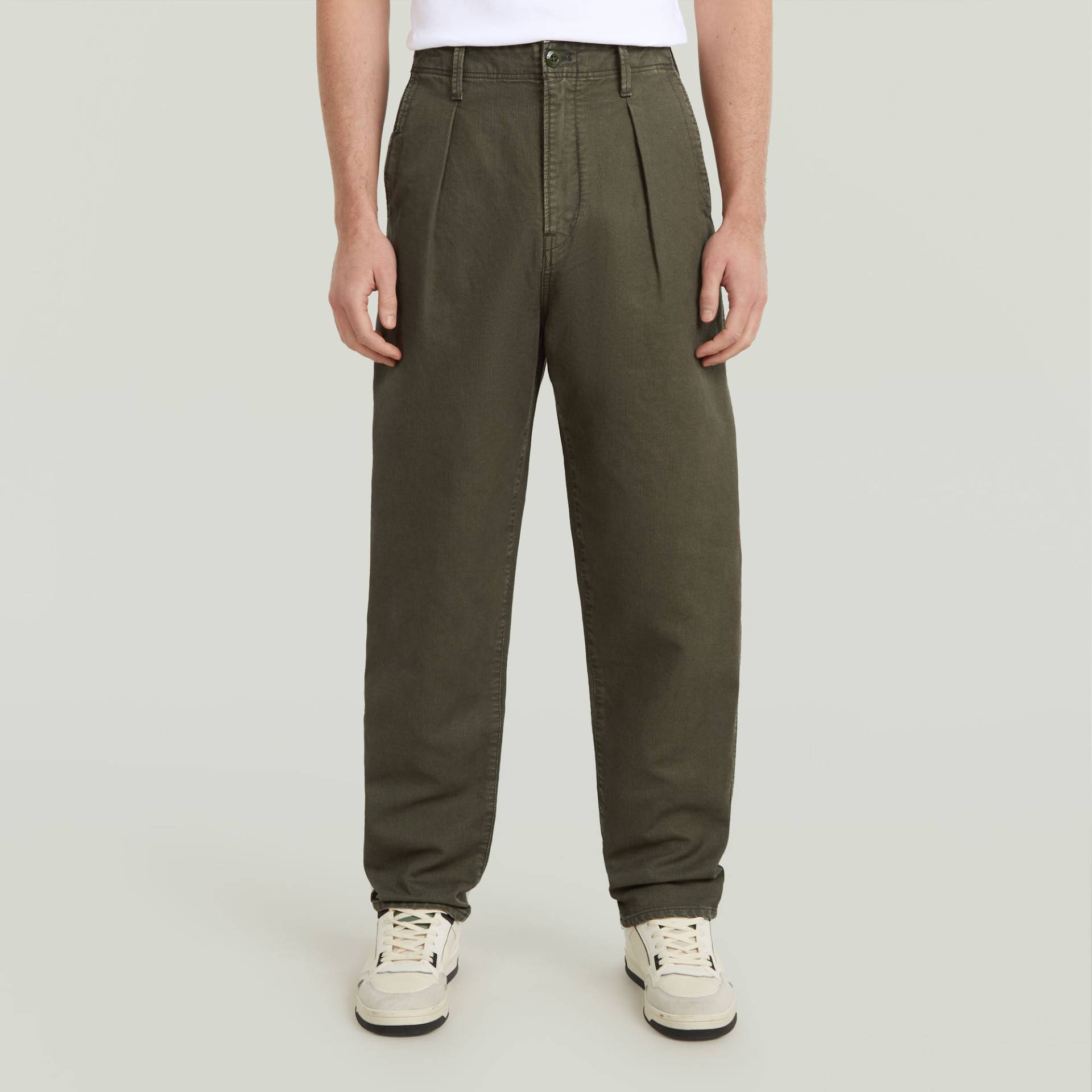 Pleated Chino Relaxed Tapered von G-STAR