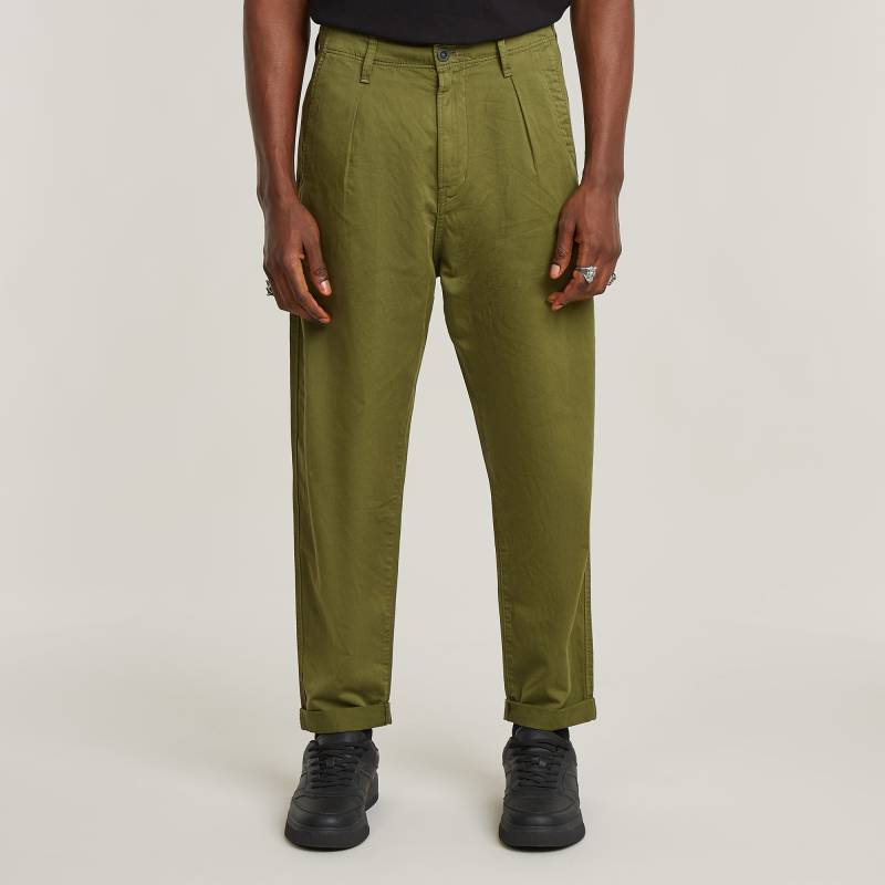 Pleated Chino Relaxed Tapered von G-STAR